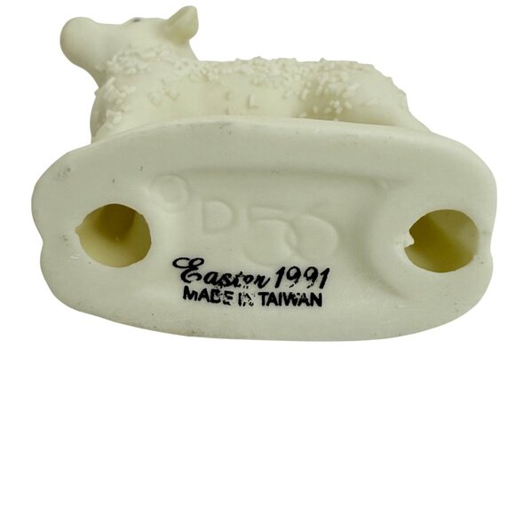 Dept 56 Snowbabies Lamb Figurine 1991 Easter Collection Sheep Vintage No Box - Picture 7 of 7